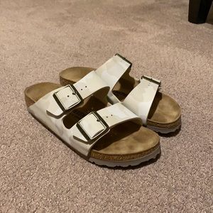 Birkenstock Arizona Camo Sand Size 37!!